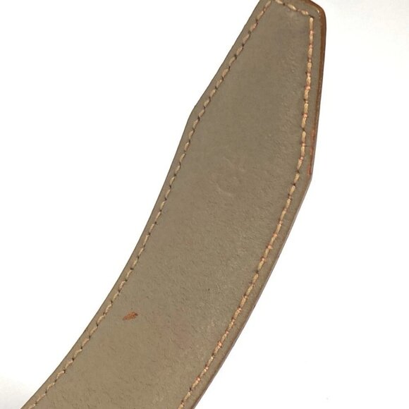 Salvatore Ferragamo Gancini logo buckle Accessories belt Leather Orange - Picture 14 of 16